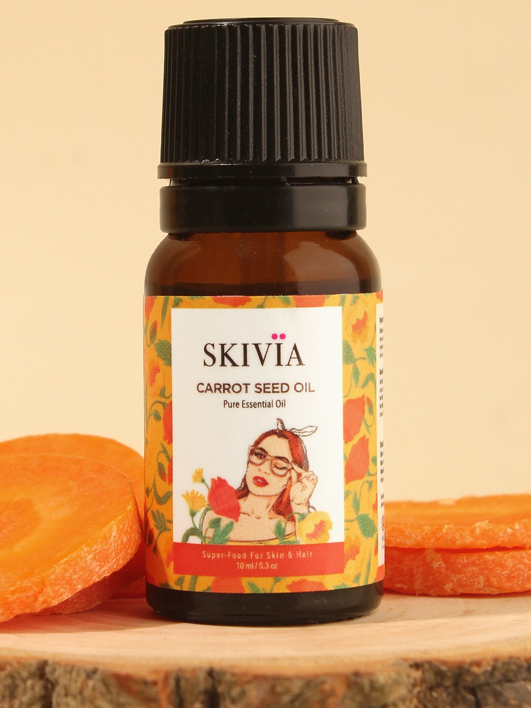 

SKIVIA Carrot Seed Essential Oil - 10 ml, Transparent