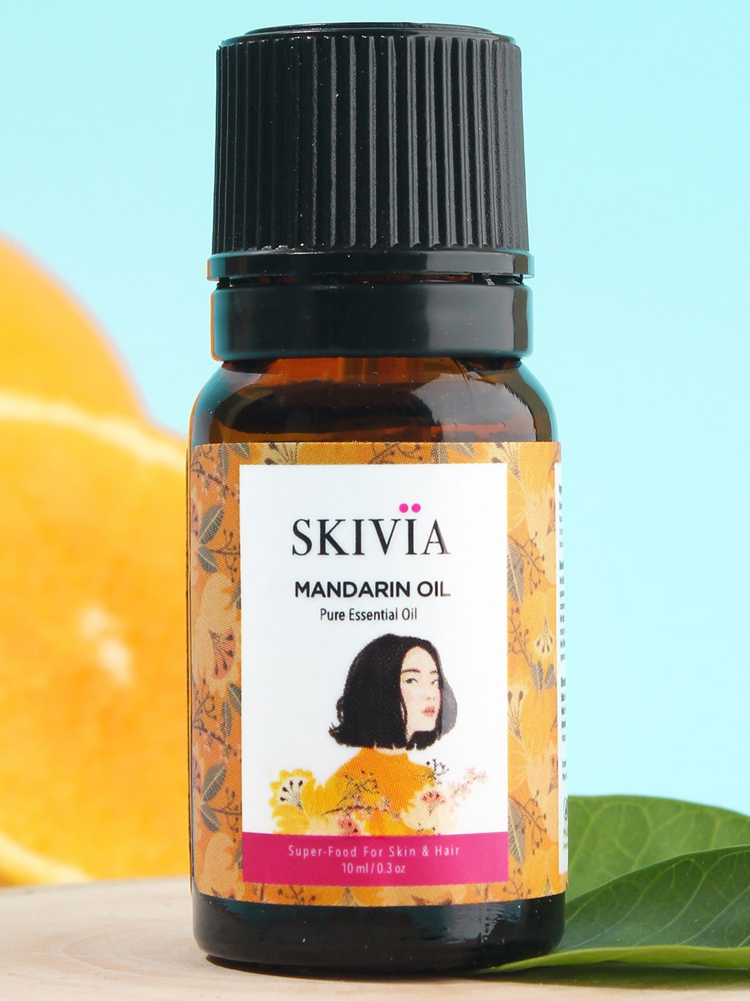 

SKIVIA Mandarin Essential Oil - 10 ml, Transparent