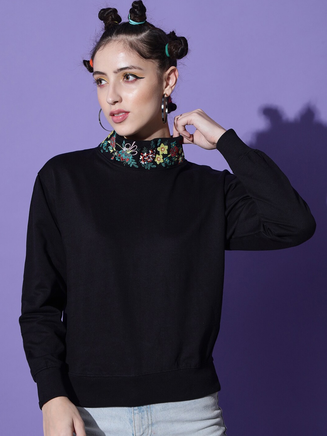 

The Dry State Women Sweatshirt, Black