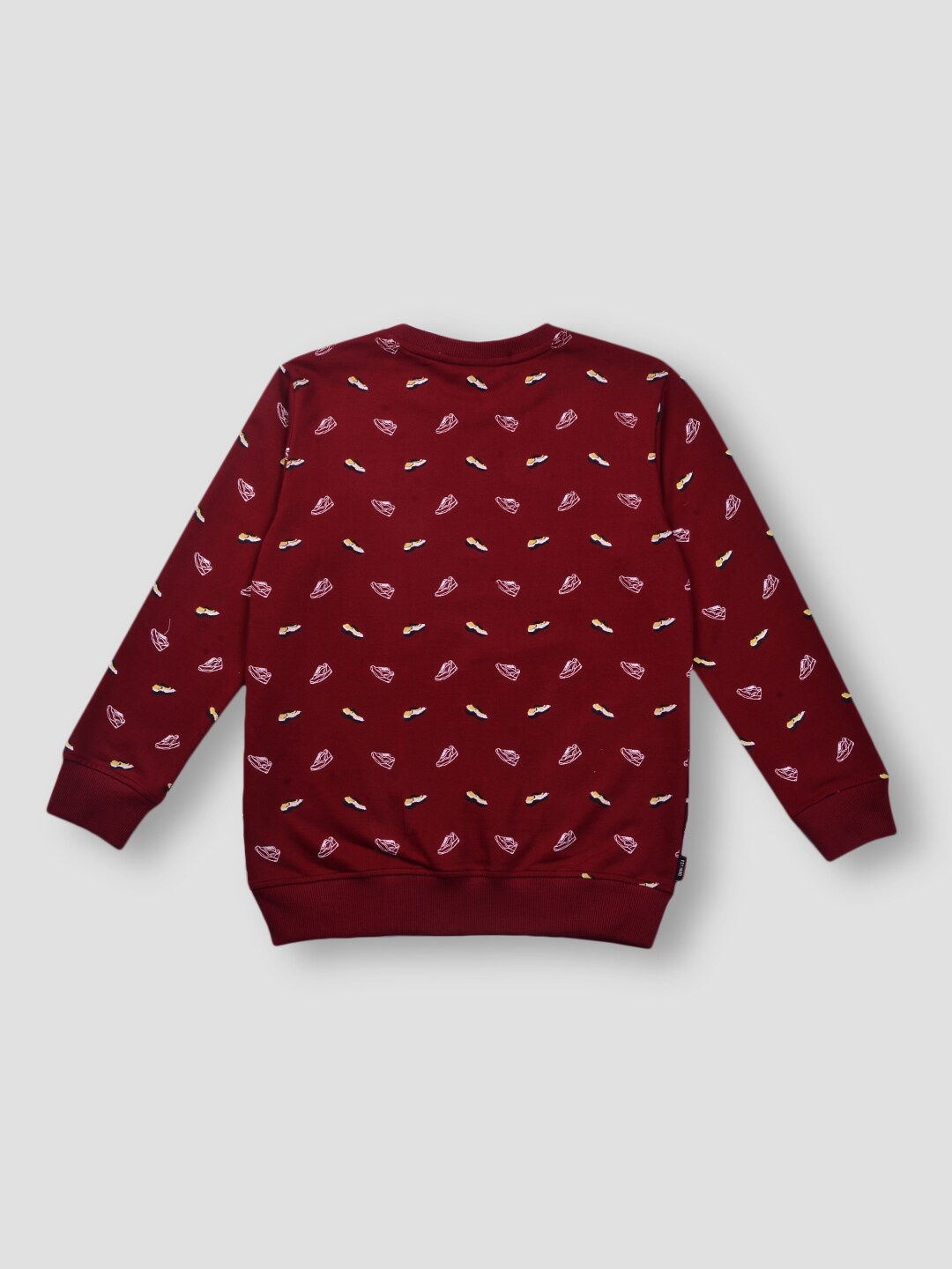 

Gini and Jony Boys Printed Sweatshirt, Red