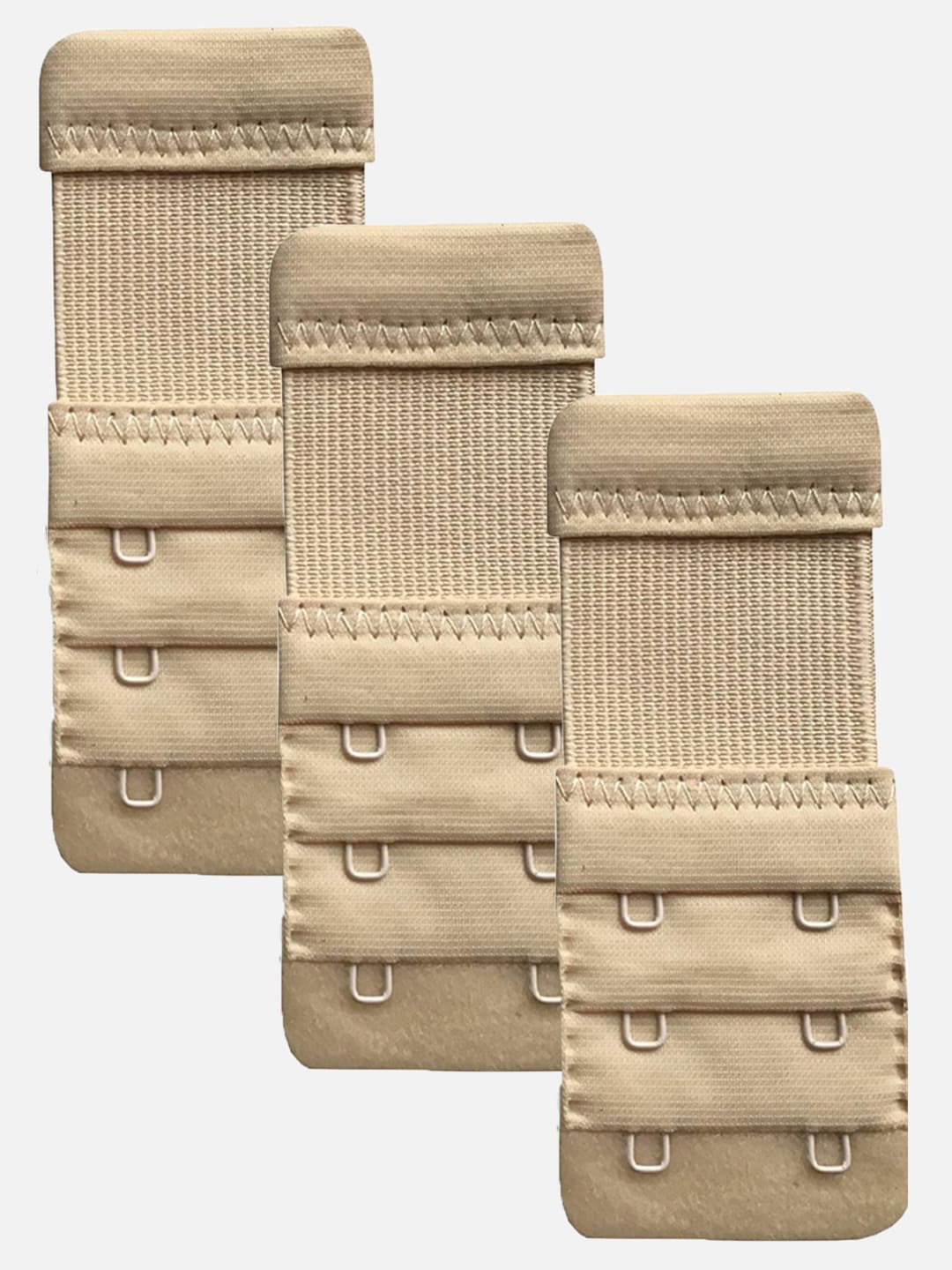 

FIMS Women Pack Of 3 Solid Lingerie accessories, Beige