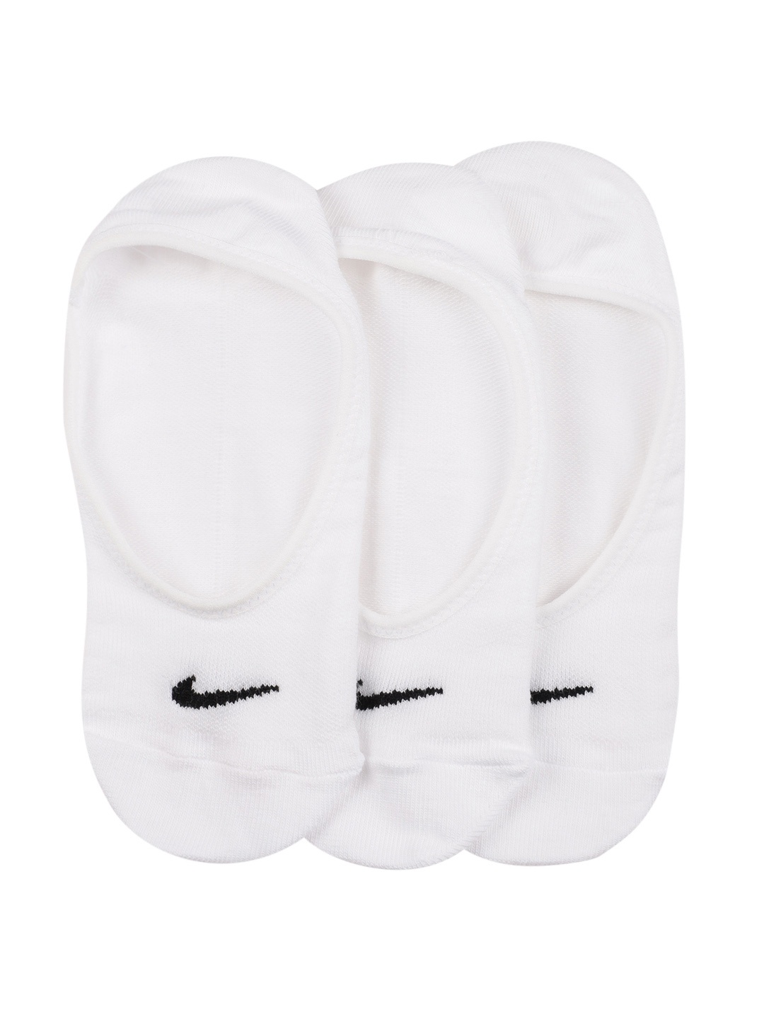 

Nike Women White Solid Pack Of 3 Everyday Lightweight Dri-Fit Training Shoe Liners