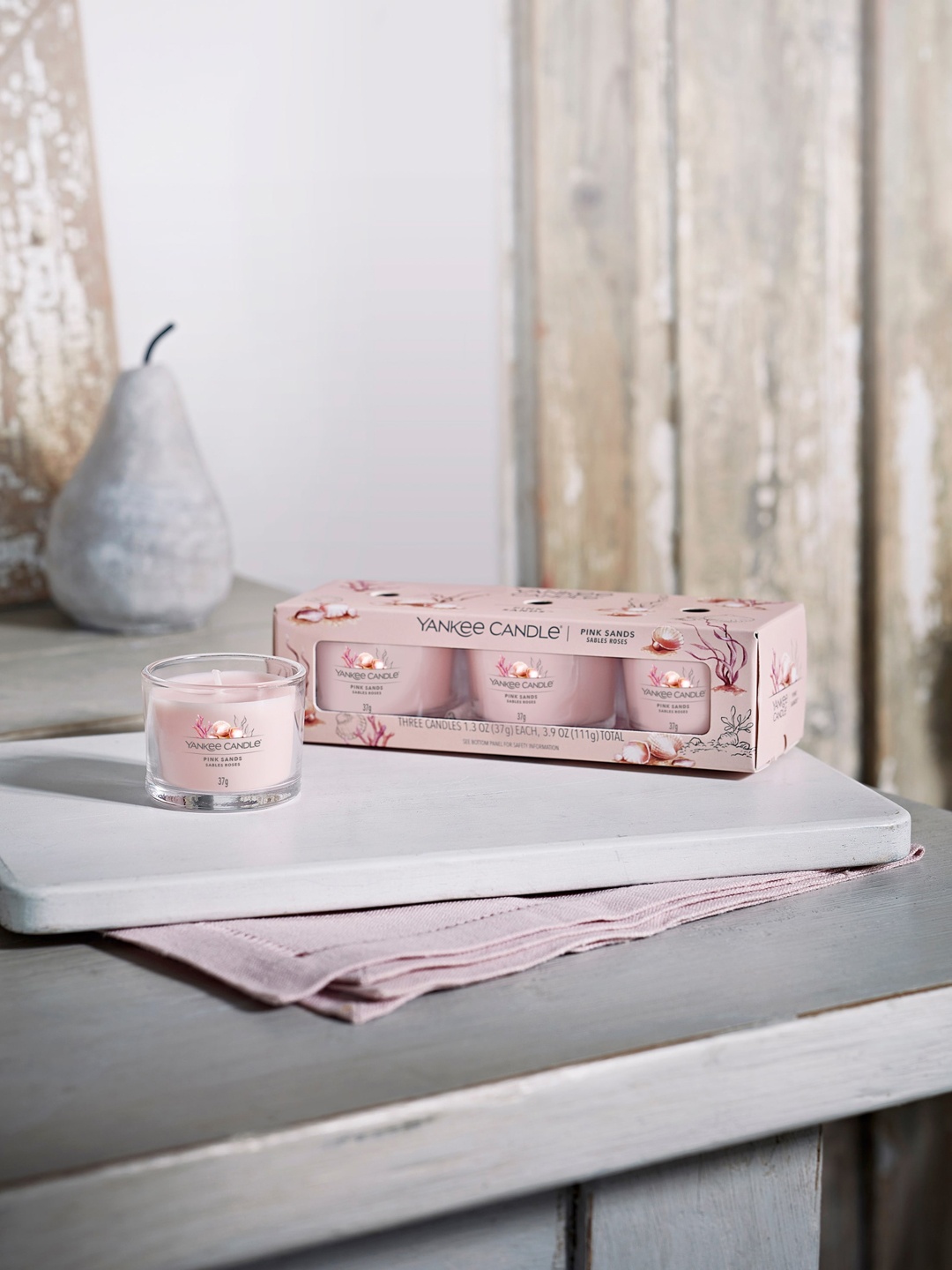 

Yankee Candle Filled Votive Scented Candles - Pink Sands