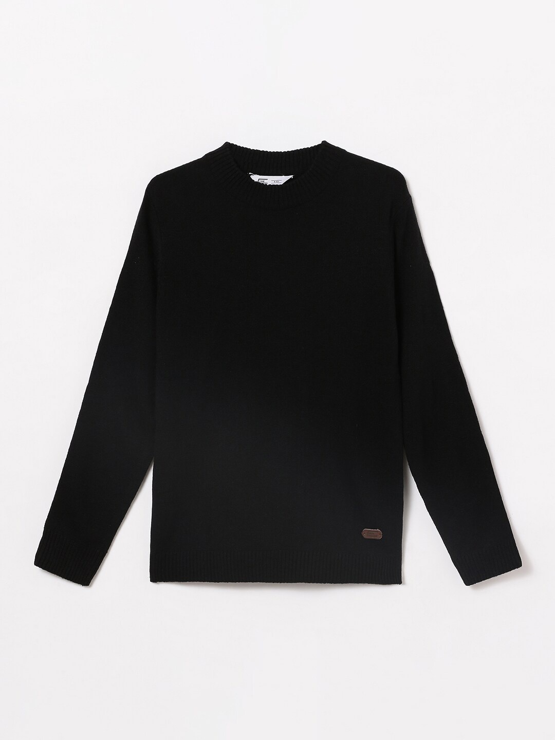 

Fame Forever by Lifestyle Boys Black Solid Acrylic Pullover Sweater