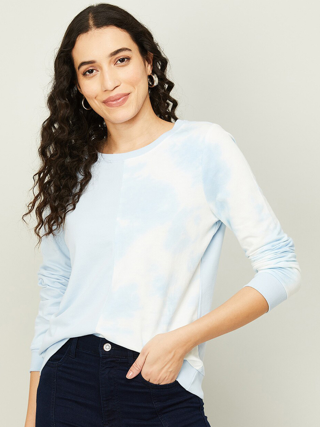 

Fame Forever by Lifestyle Women Cotton Sweatshirt, Blue
