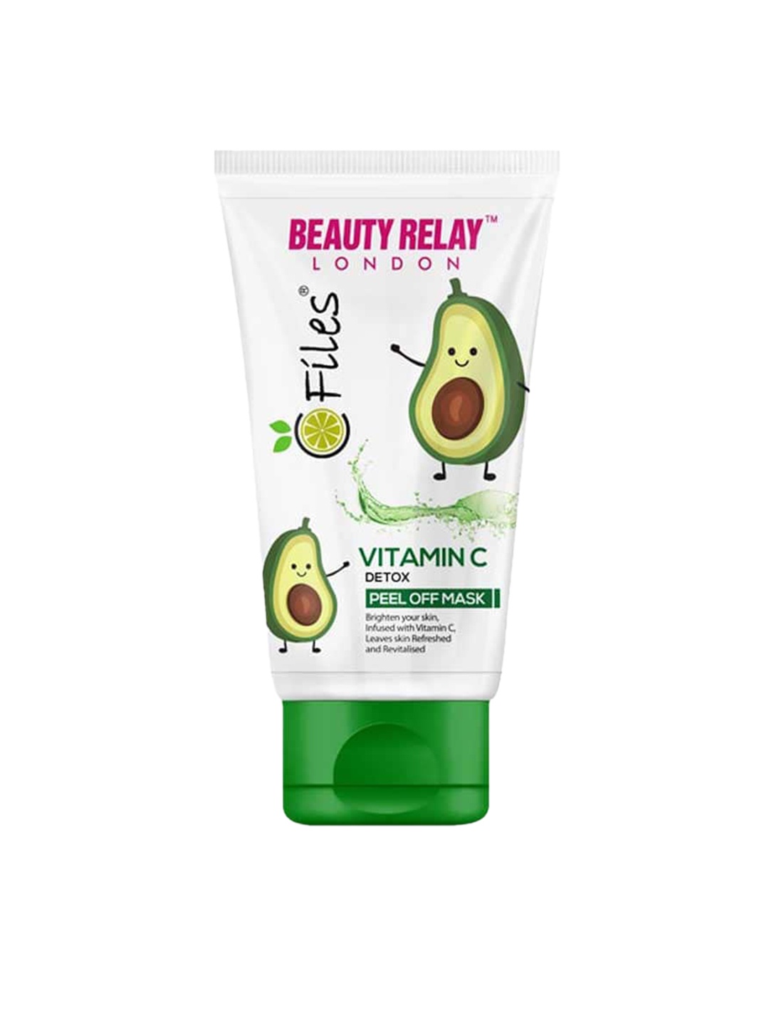 

BeautyRelay London Flora & Fauna Probiotic Peel Off Mask With British Rose, White
