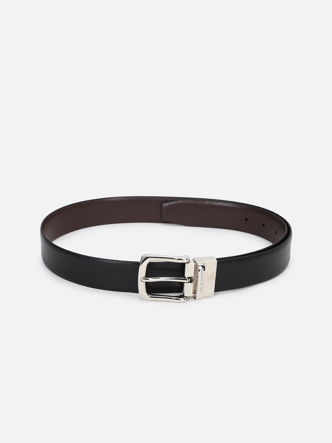 

Louis Philippe Men Black Leather Belt