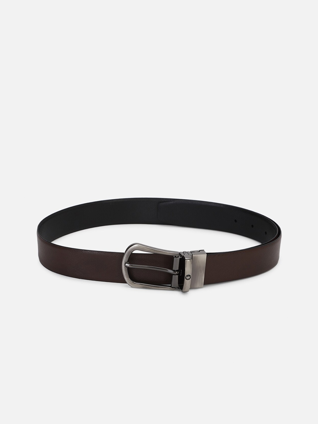 

Louis Philippe Men Leather Belt, Brown