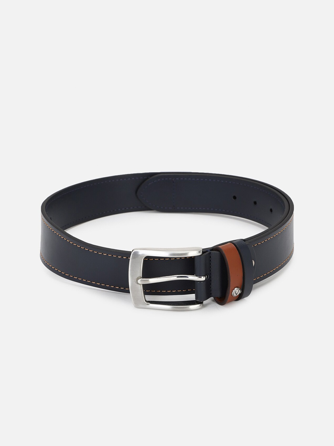 

Allen Solly Men Leather Formal Belt, Blue