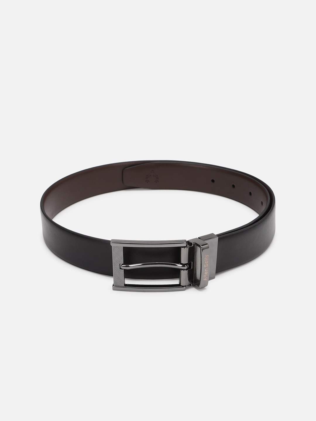 

Allen Solly MenLeather Formal Reversible Belt, Black