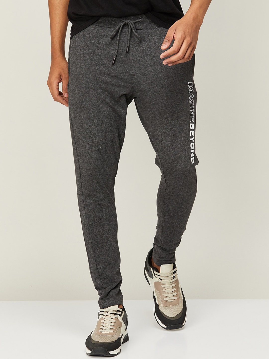 

Fame Forever by Lifestyle Men Cotton Track Pant, Grey