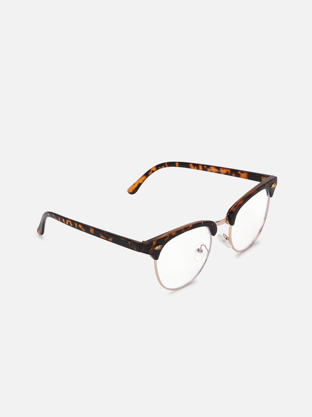 

FOREVER 21 Women Brown Lens & Brown Round Sunglasses
