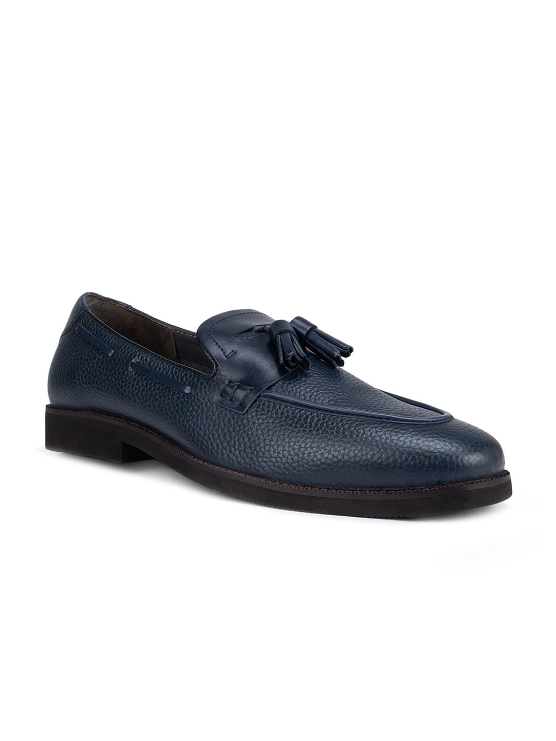 

ROSSO BRUNELLO Men Solid Formal Loafers, Blue