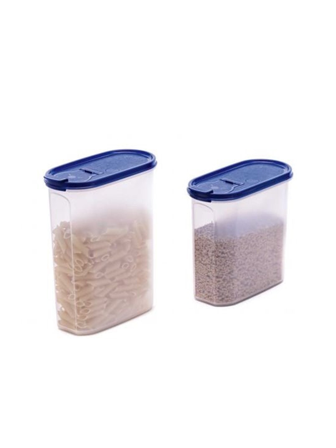 

SignoraWare Dishwasher And Microwave Safe Solid Cereal Dispenser- 2.3L+1.7L, Transparent