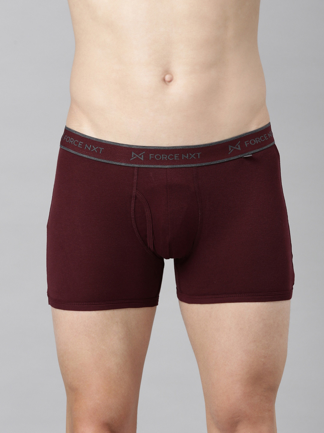 

Force NXT Men Assorted Super Combed Cotton Rib Trunk