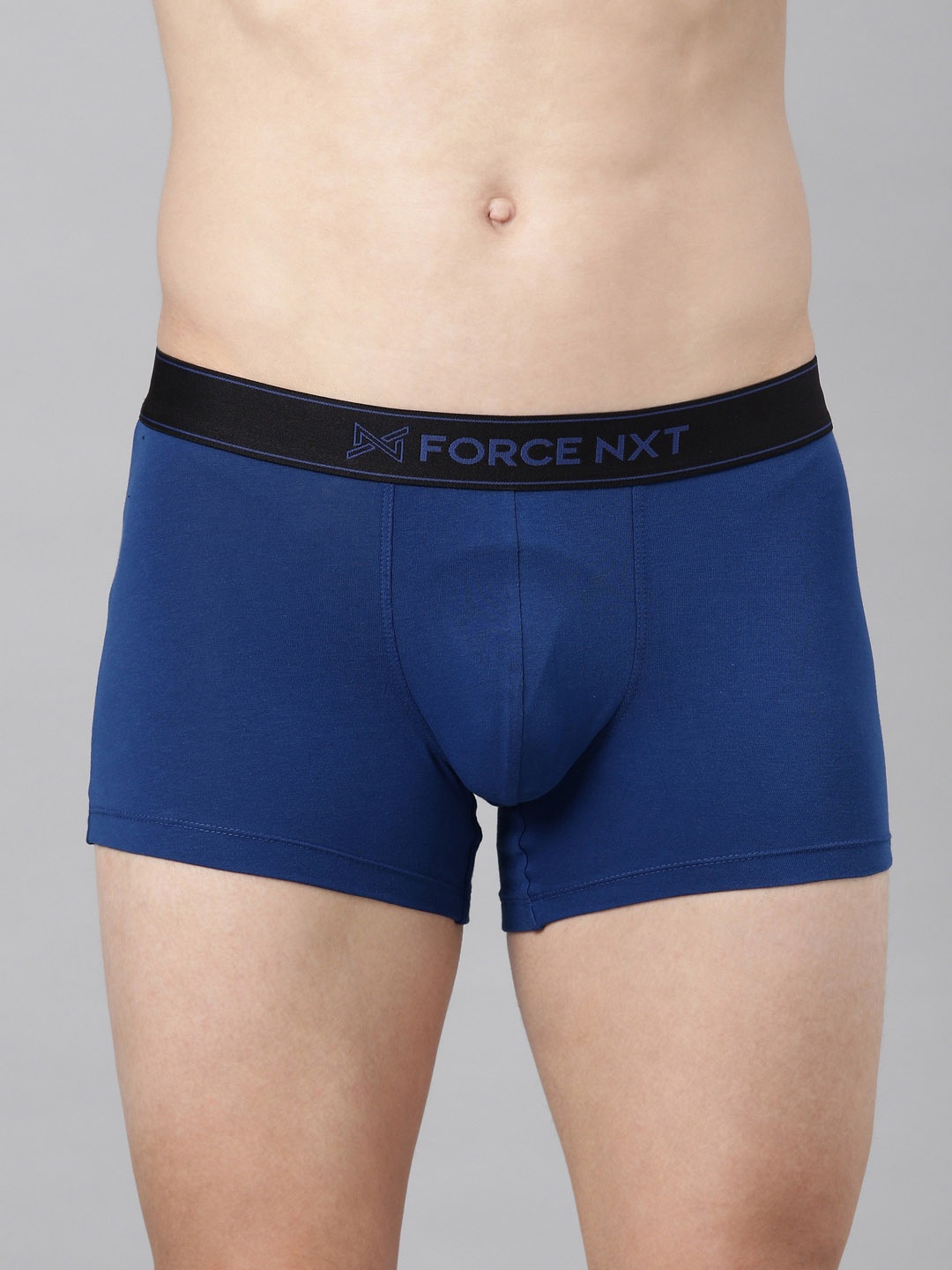 

Force NXT Men Super Combed Cotton Premium Assorted Trunk MNFL45, Blue