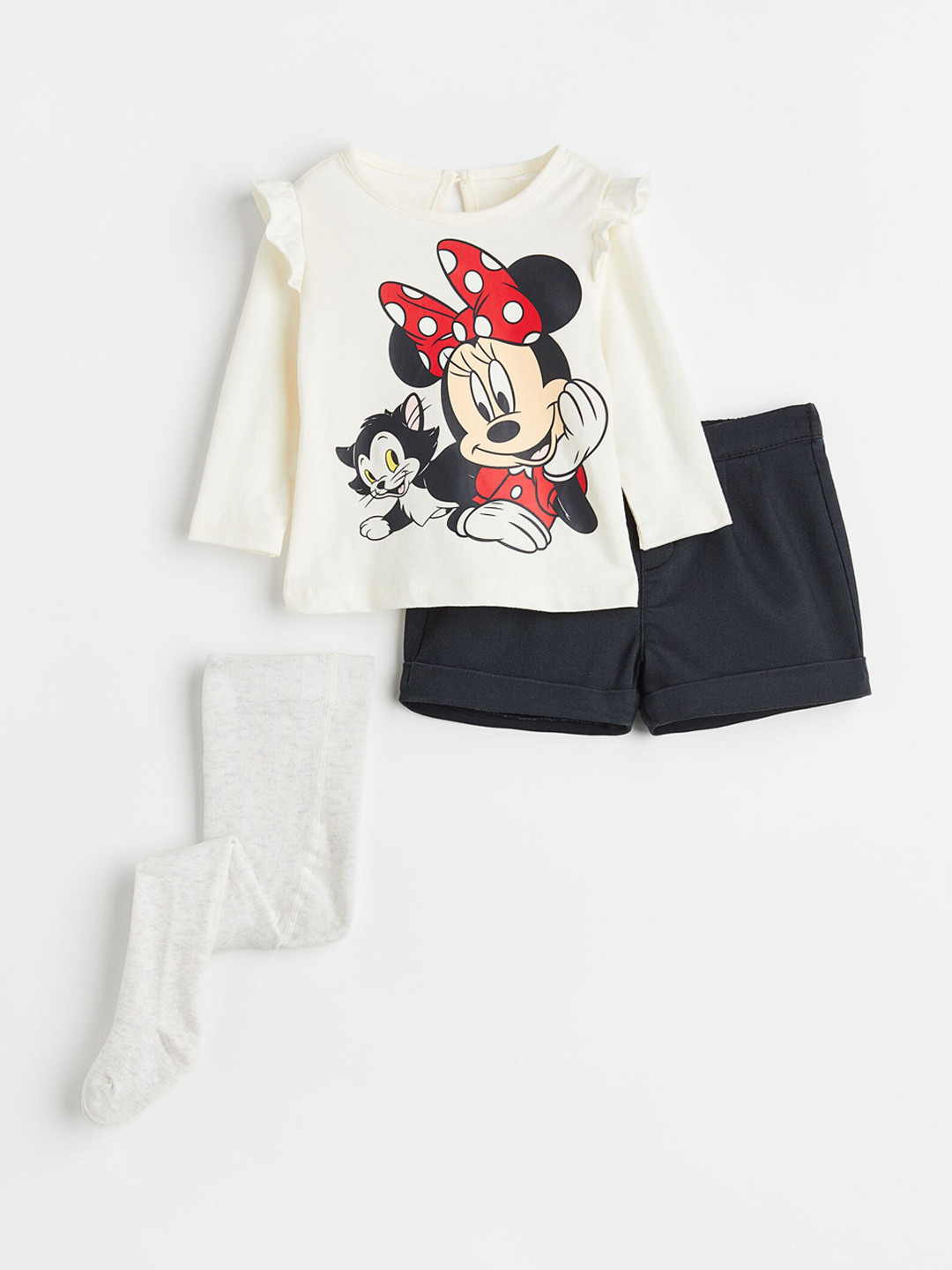 

H&M Girls 3-piece set, Black