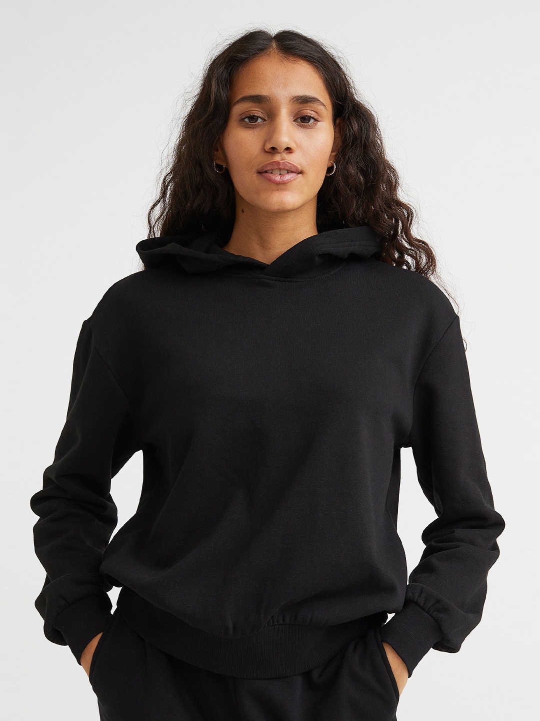 

H&M Women Hoodie, Black