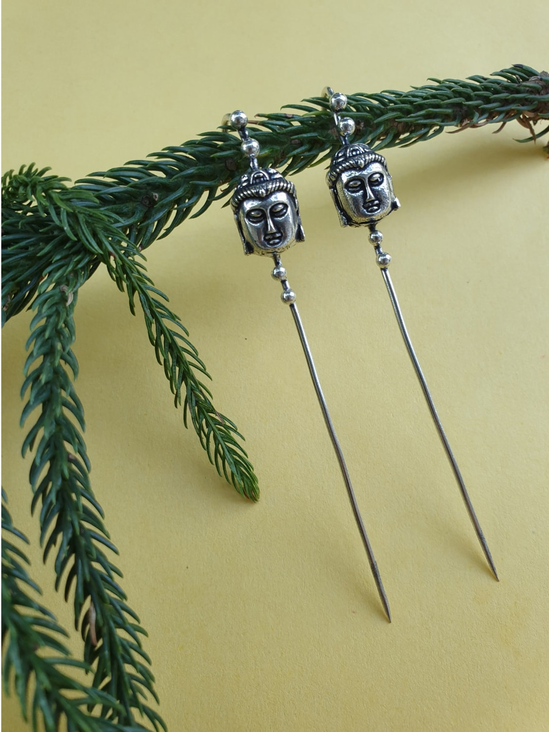 

FIROZA Spiked Ear Cuff Earrings, Silver