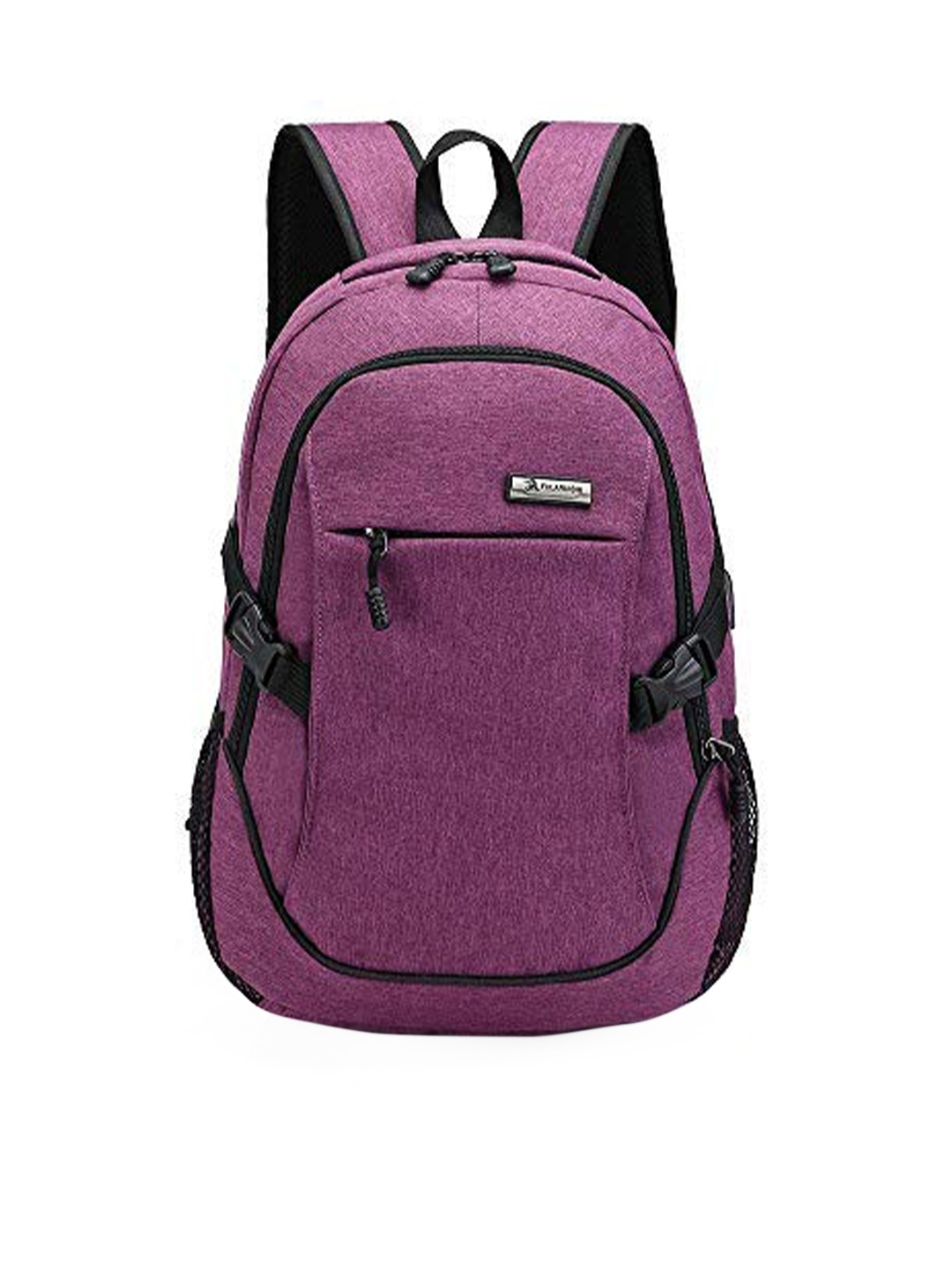 

Goatter Solid Cotton Canvas Backpack, Purple