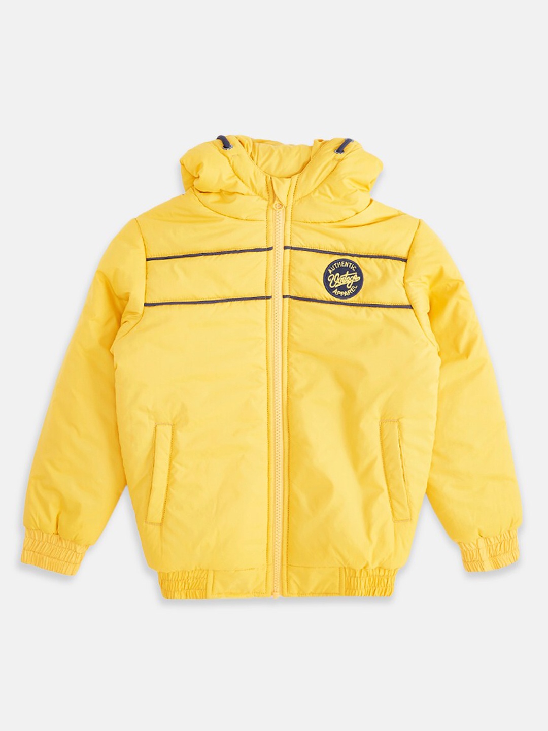 

Pantaloons Junior Boys Padded Jacket, Yellow