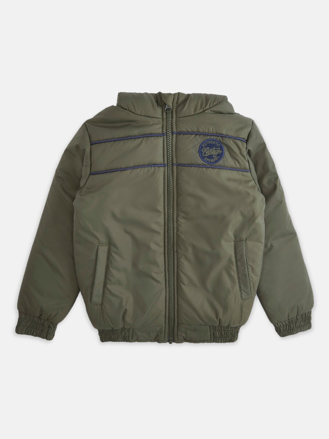 

Pantaloons Junior Boys Bomber Jacket, Olive