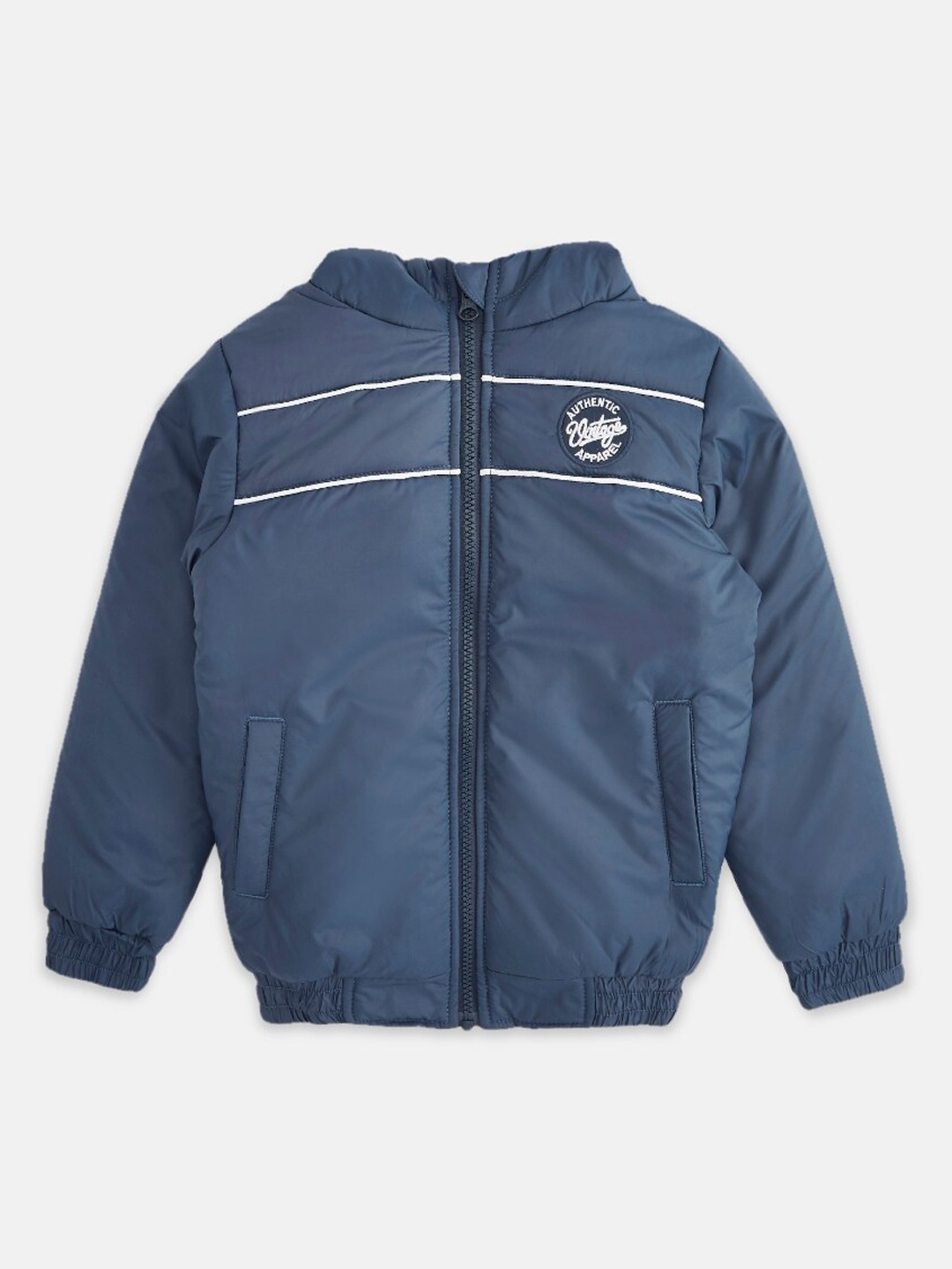 

Pantaloons Junior Boys Bomber Jacket, Navy blue