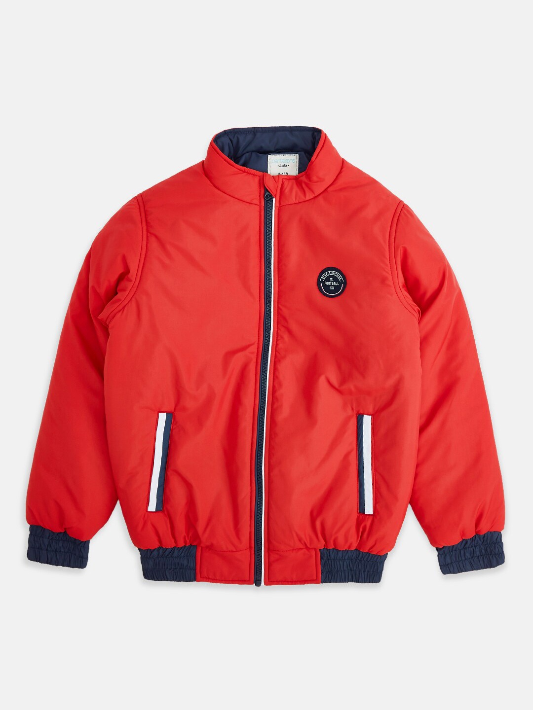 

Pantaloons Junior Boys Bomber Jacket, Red