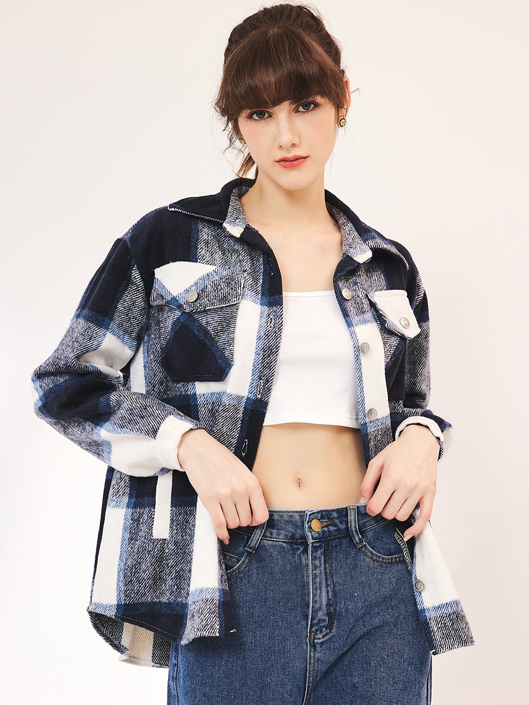 

URBANIC Women Navy Blue Black