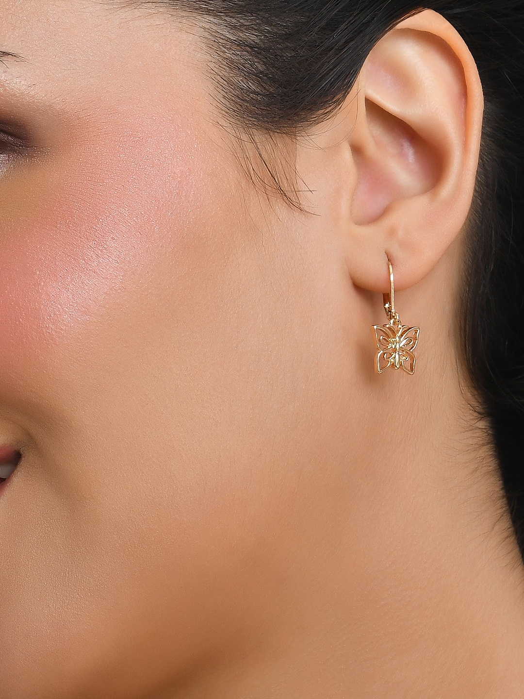 

ToniQ Women Classic Drop Earrings, Gold