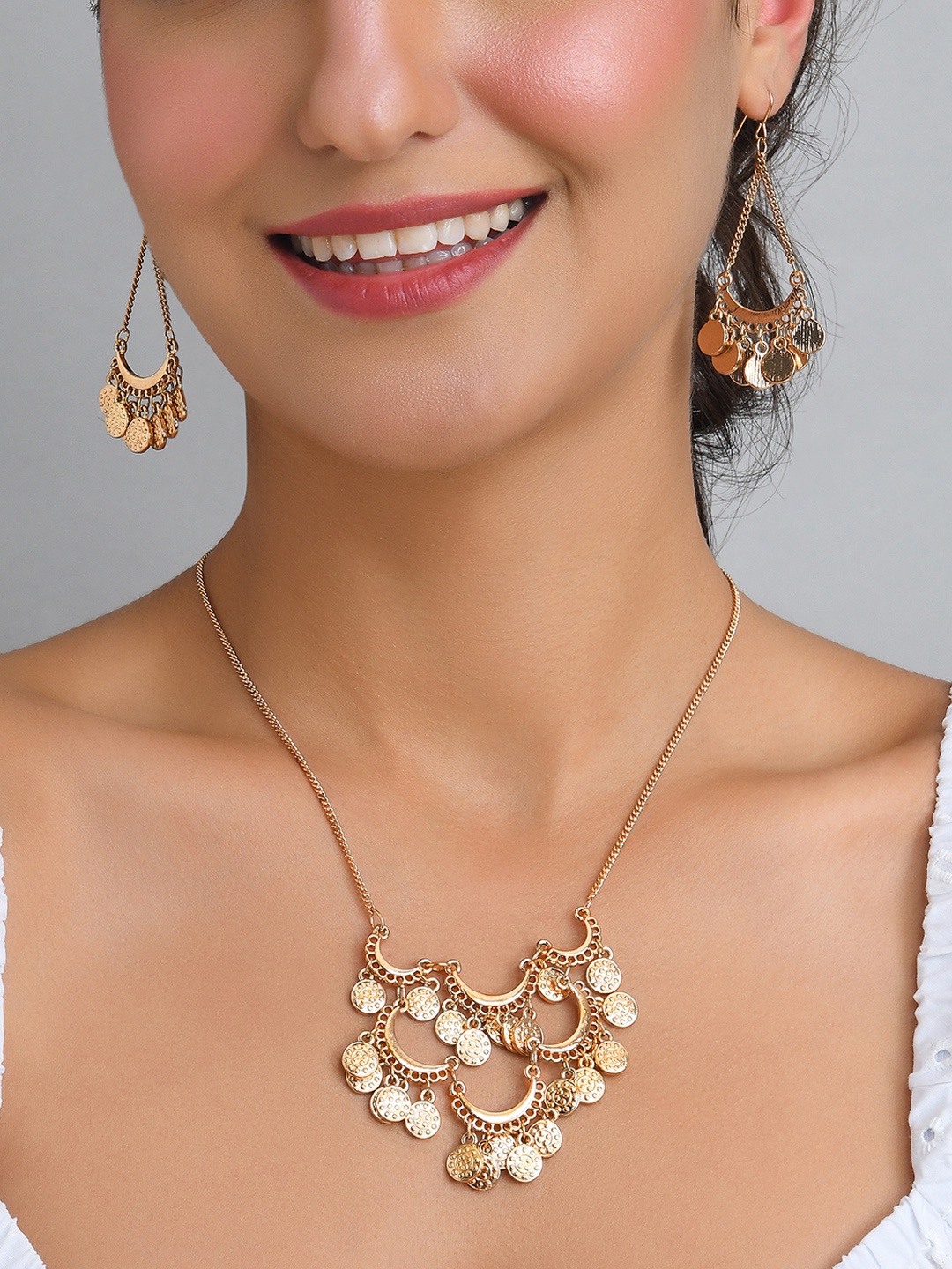 

ToniQ Gold-Plated Jewellery Set