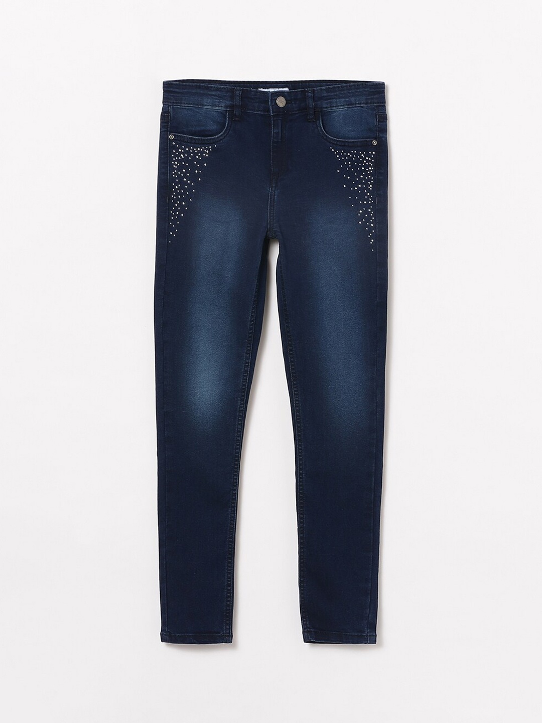 

Fame Forever by Lifestyle Girls Light Fade Jeans, Blue
