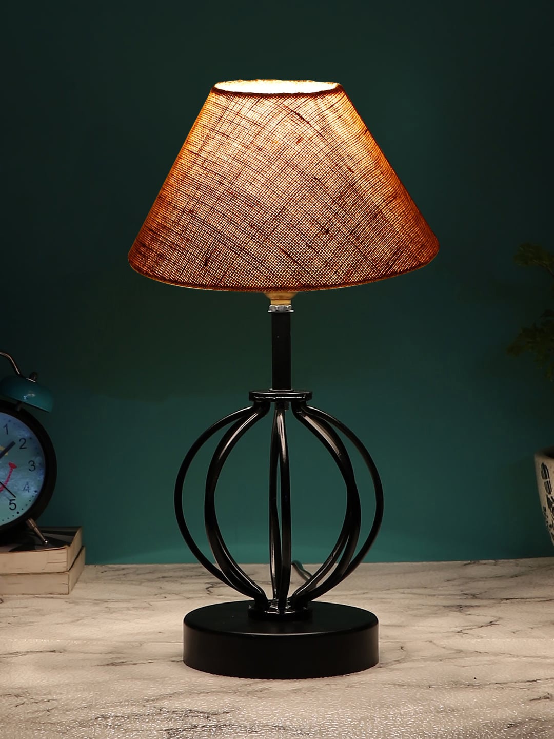 

Devansh Solid Table Lamps, Beige