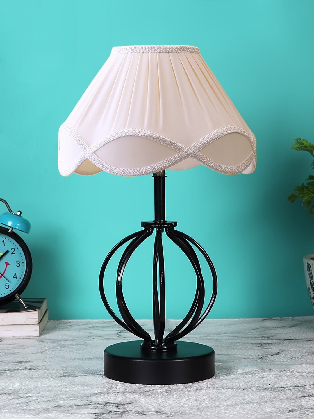 

Devansh Solid Table Lamps, Off white