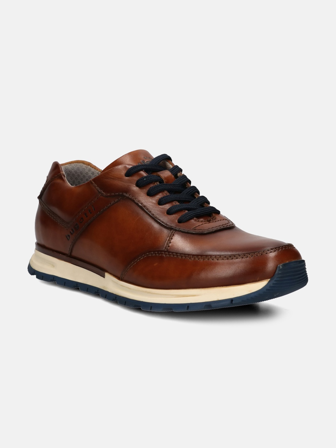 

Bugatti Men Leather Sneakers, Tan