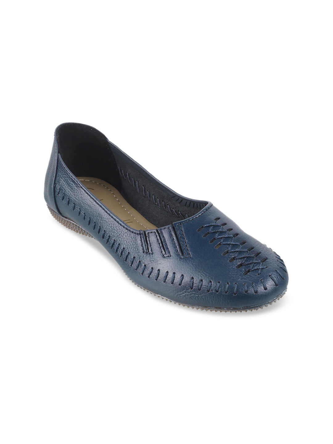 

Catwalk Women Laser Cuts Embellished Ballerinas Flats, Blue