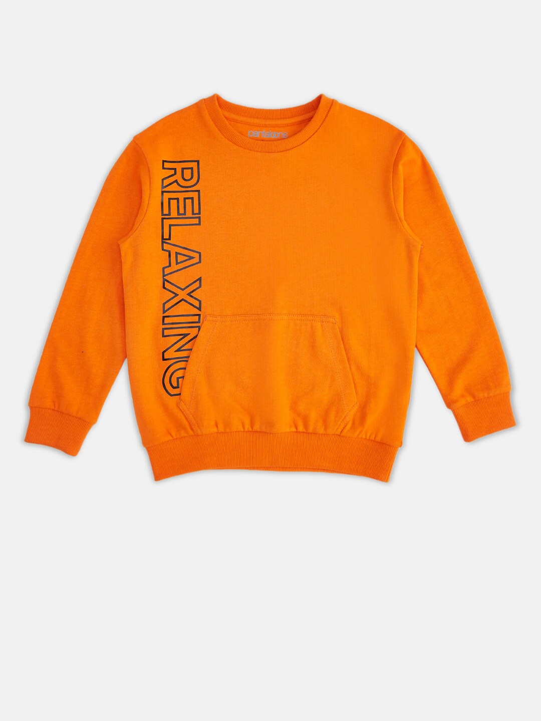 

Pantaloons Junior Boys Orange Sweatshirt