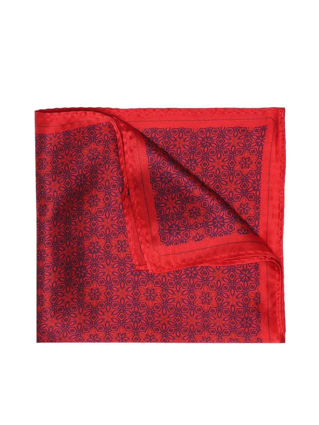 

Blackberrys Men Printed Pocket Squares, Red