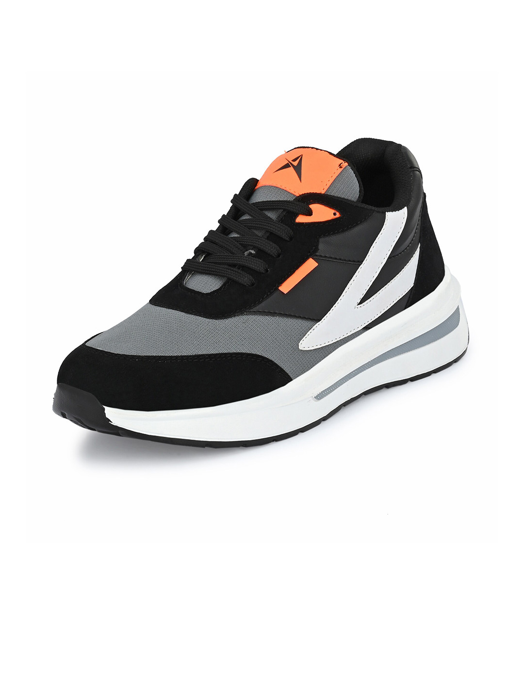 

ARIVO Men Mesh Running Non-Marking Shoes, Black