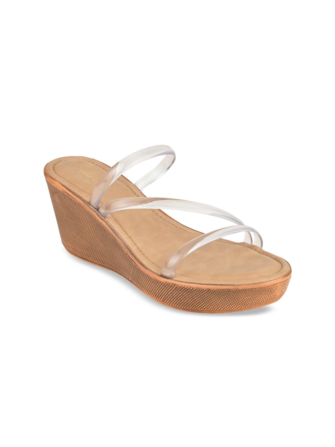 

Rocia Solid Wedge Heels, White