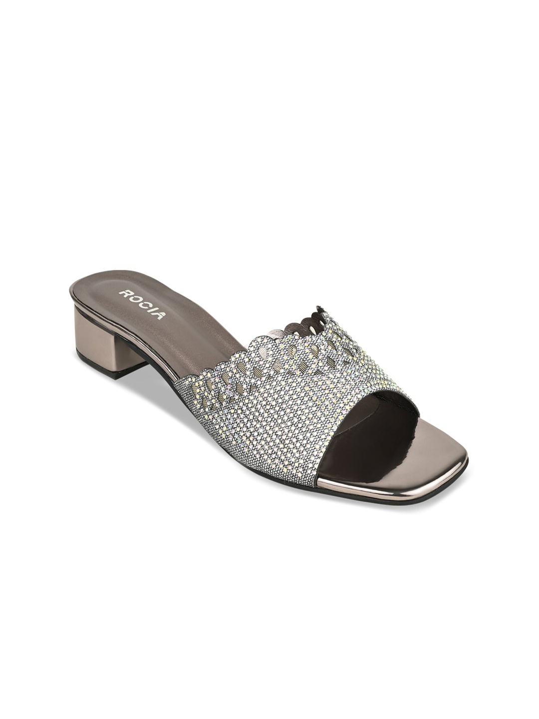 

Rocia Party Block Heels, Metallic
