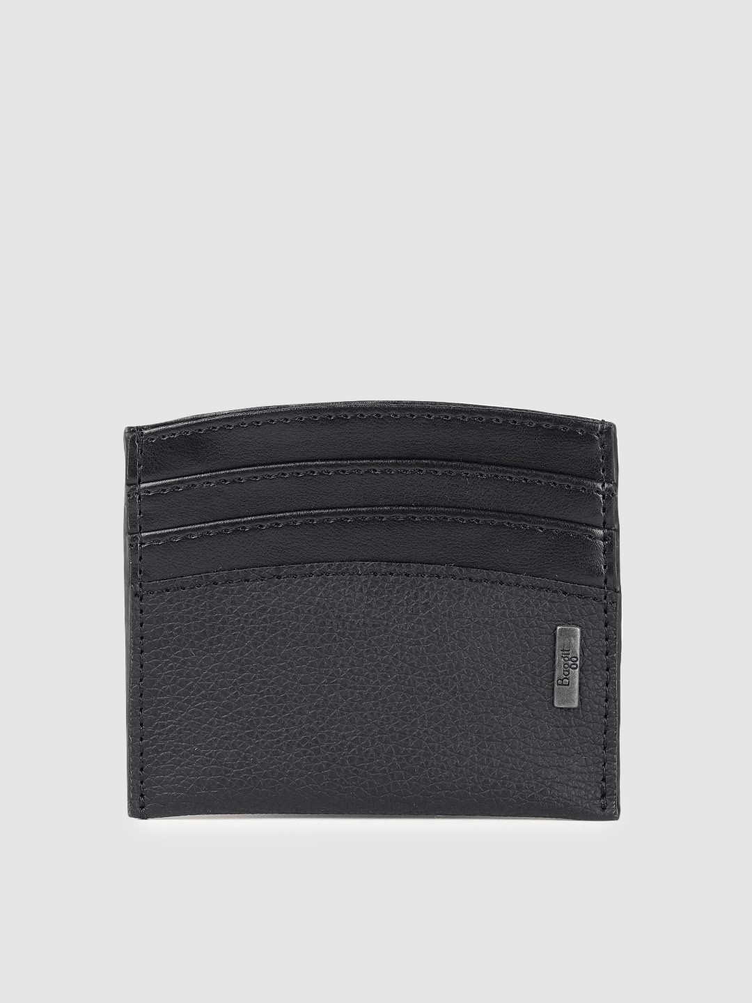 

Baggit Men Black Solid Card Holder