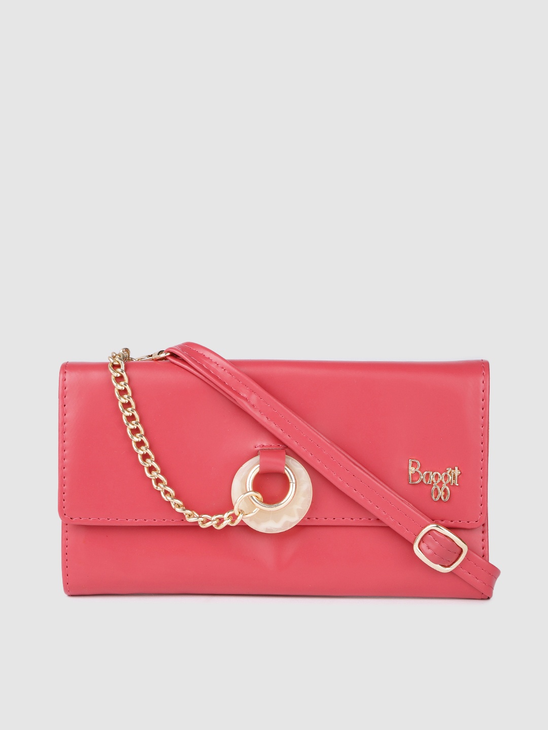 

Baggit Women Pink Solid Envelope