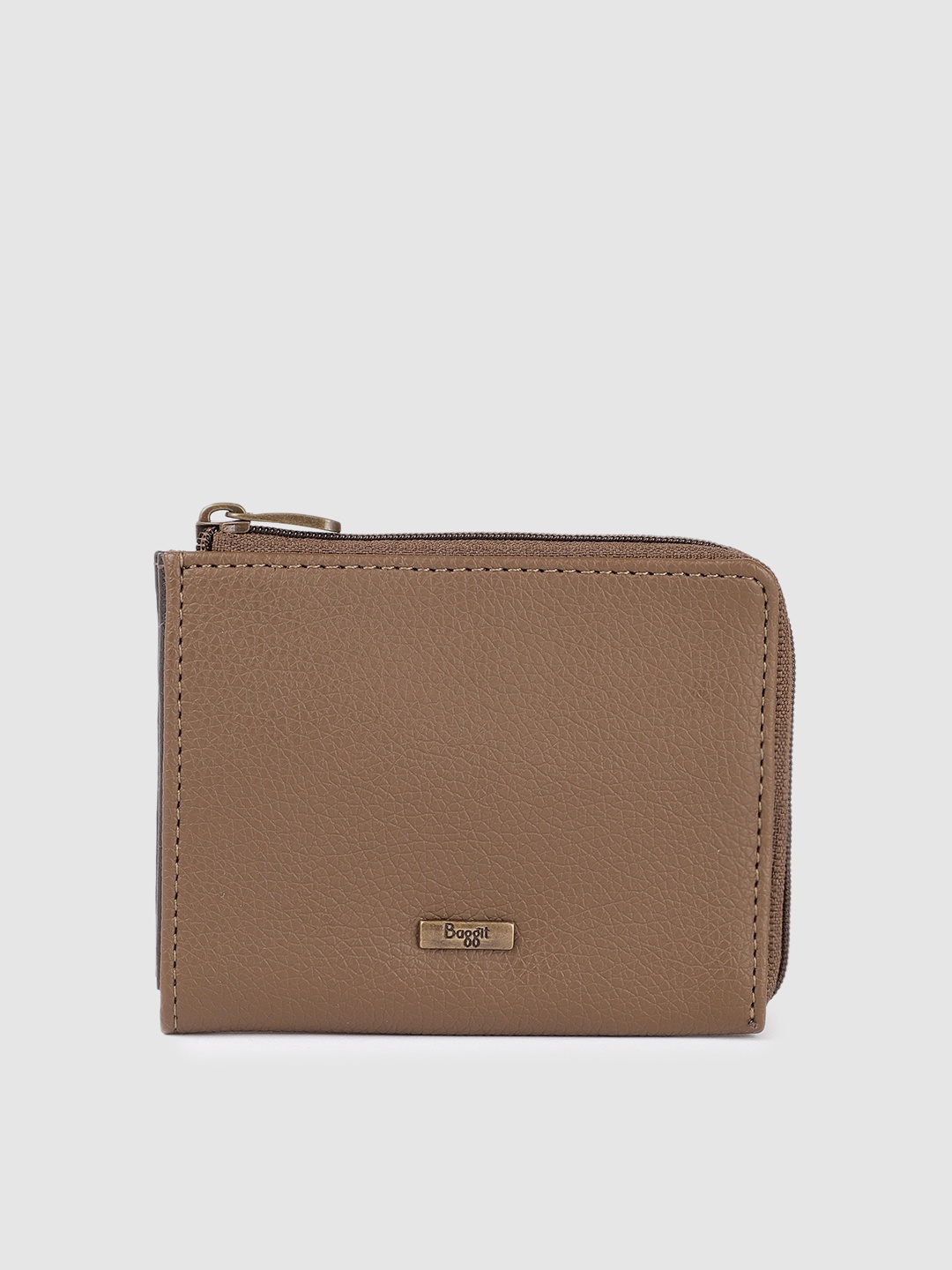 

Baggit Men Brown Solid Card Holder