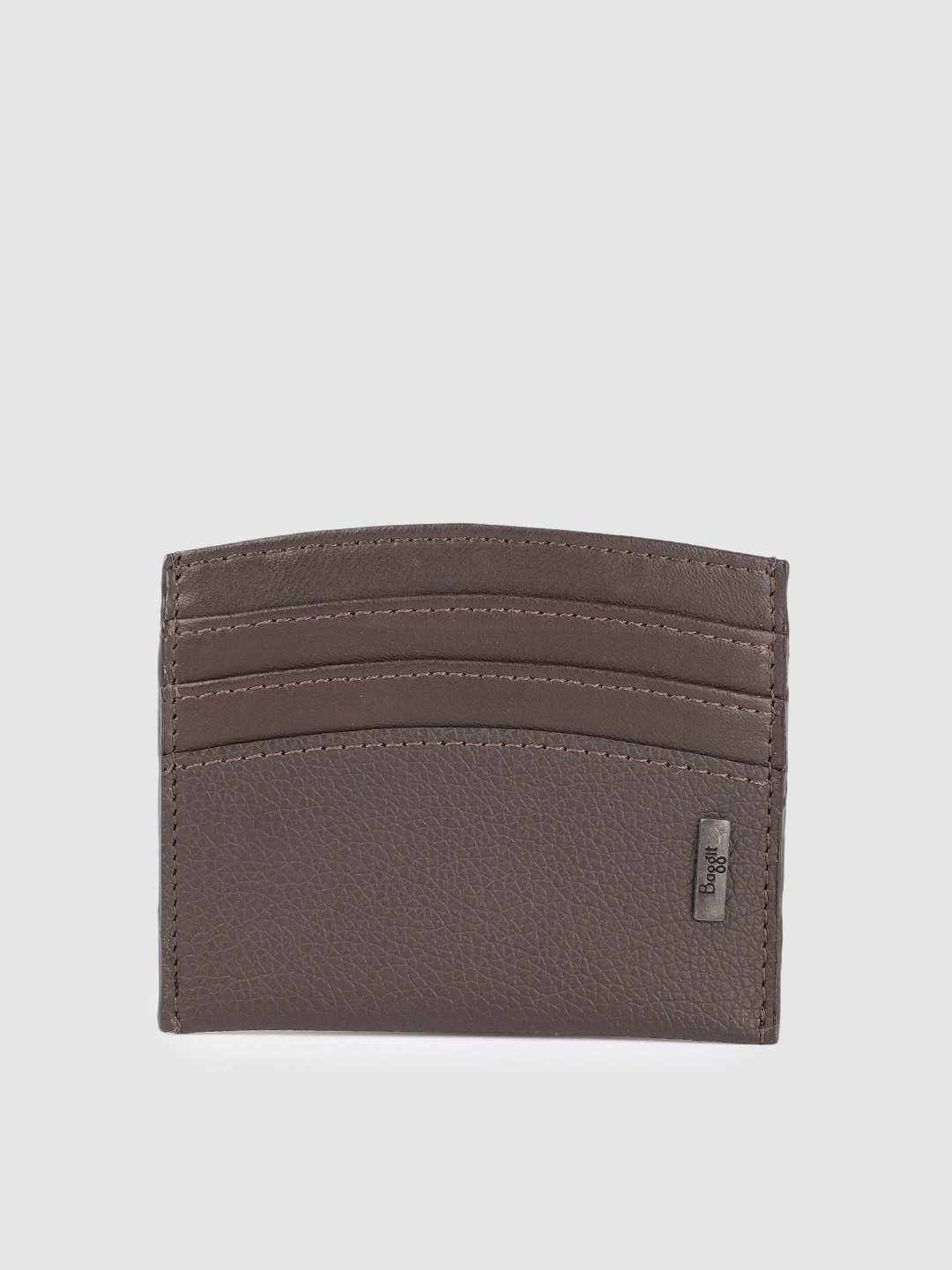 

Baggit Men Brown Solid Card Holder