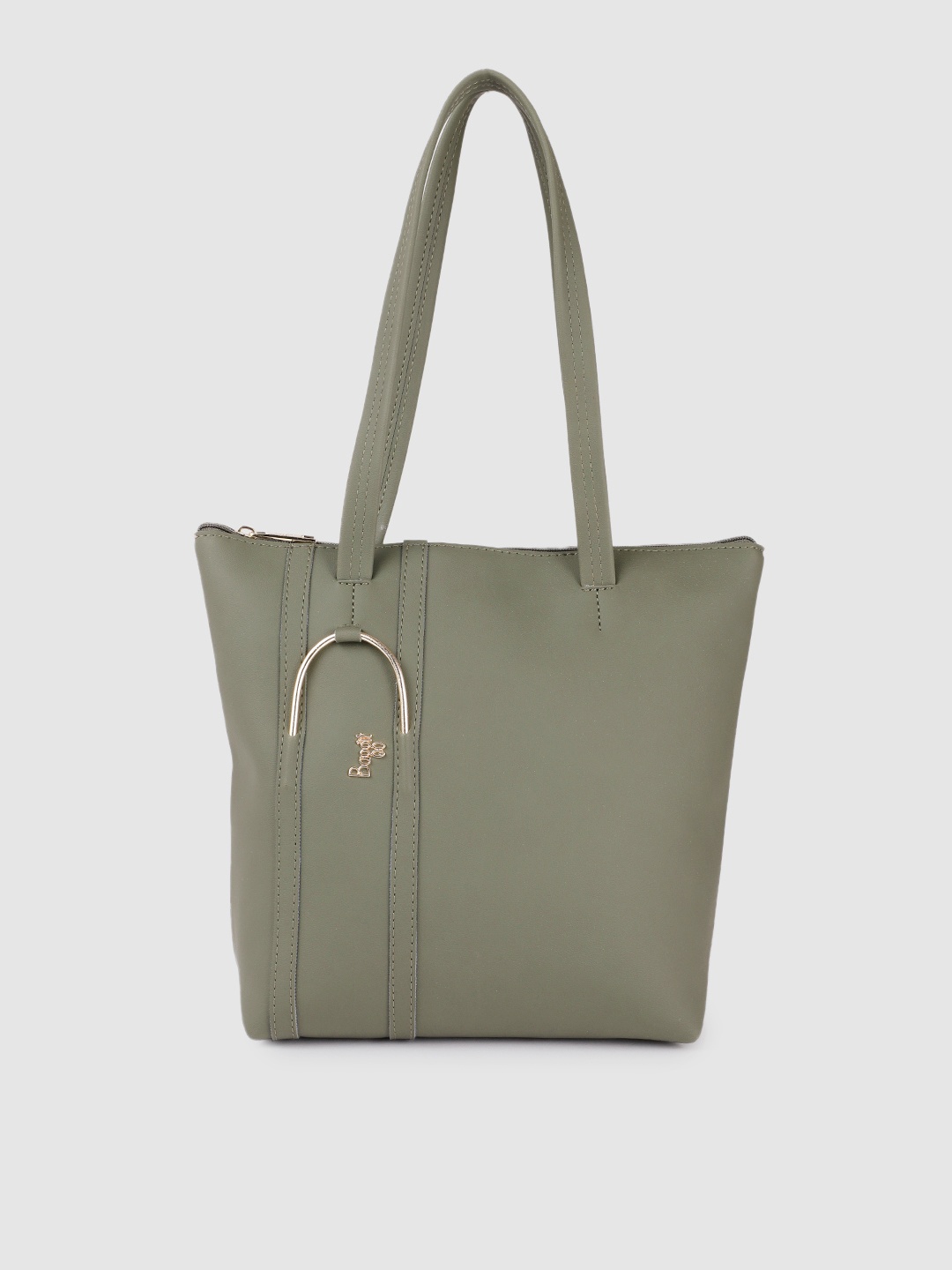 

Baggit Green Solid Shoulder Bag