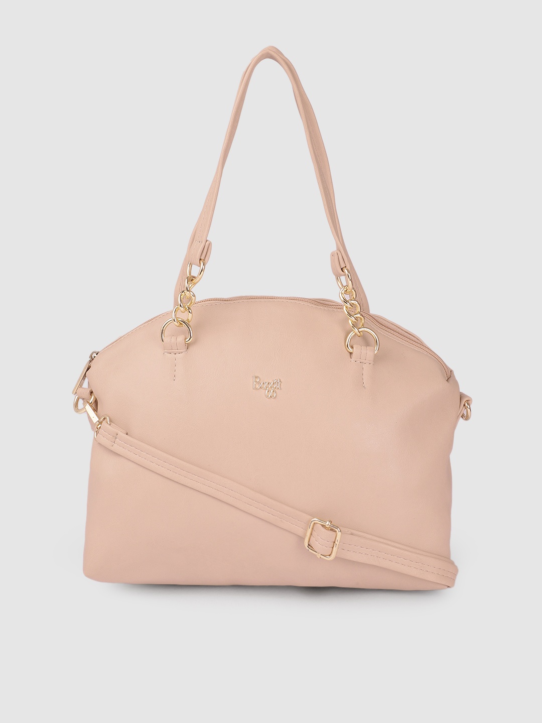 

Baggit Beige Solid Handheld Bag