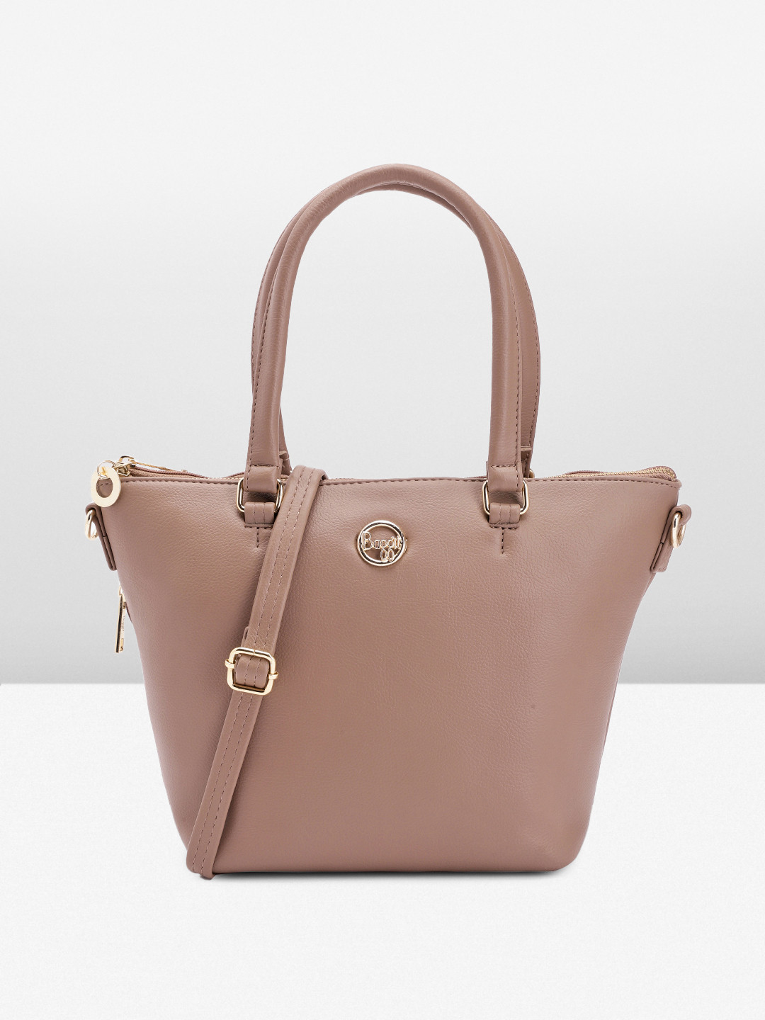 

Baggit Women Solid Shoulder Bag, Pink