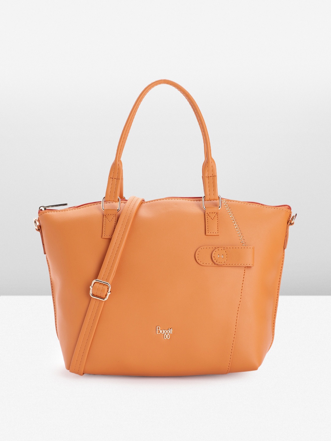 

Baggit Women Solid Shoulder Bag, Orange