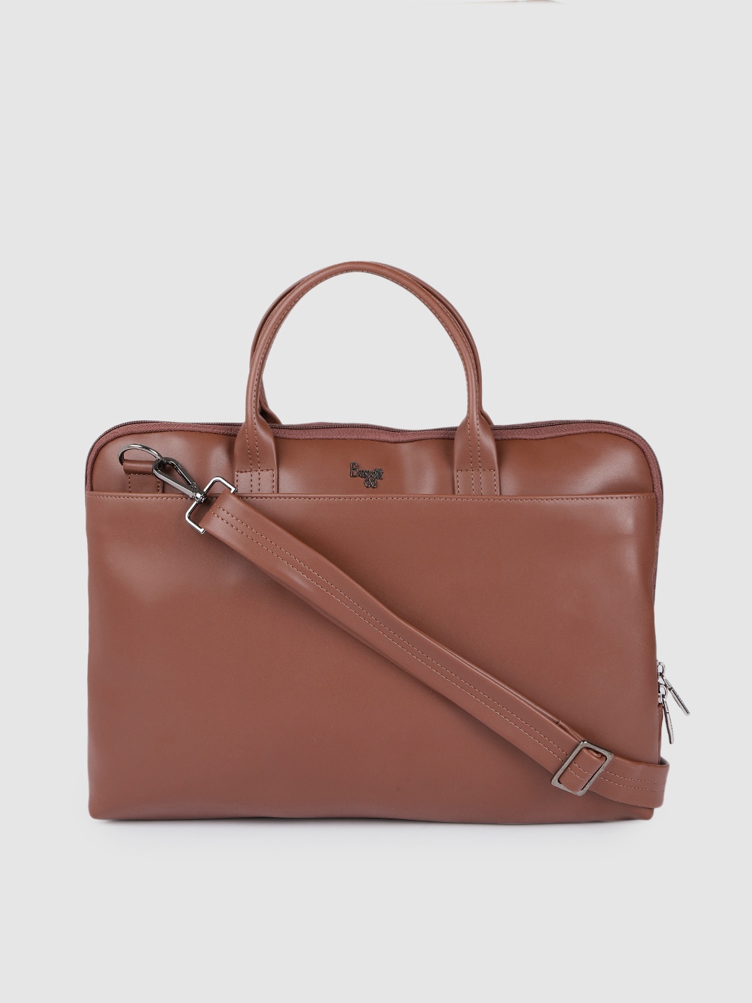 

Baggit Men Brown Laptop Bag